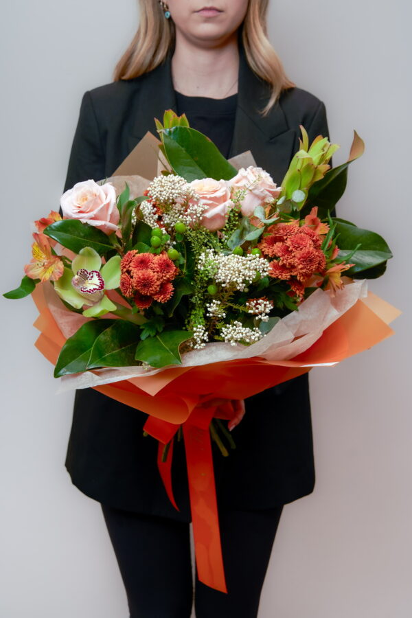 Buchet ROSE SMOKE