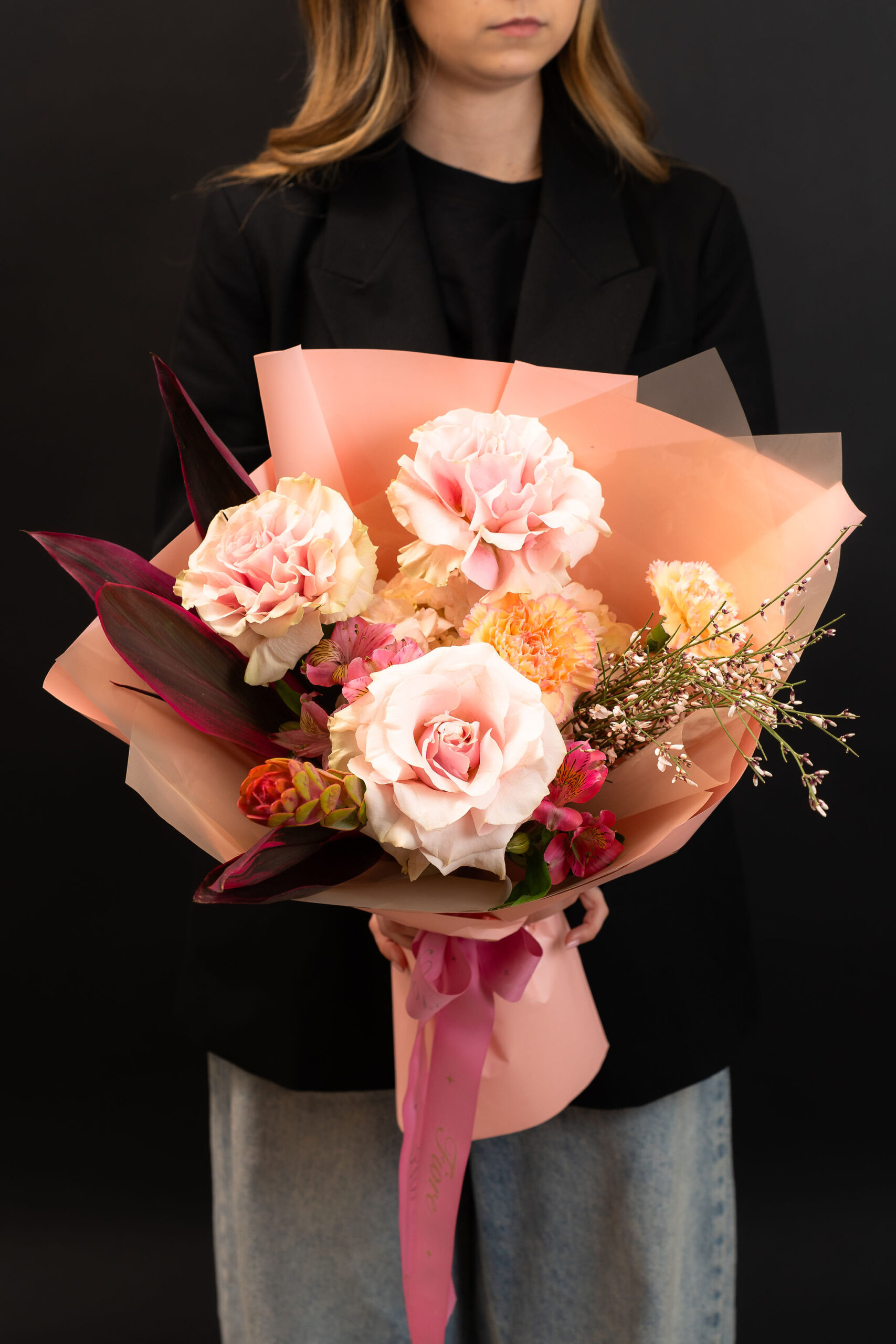 BUCHET PEACH PINK1